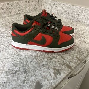 Nike' Olive and Red khakis